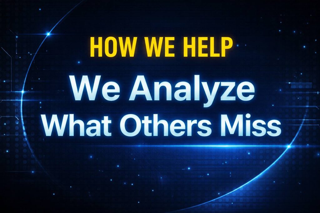 we analyze we analyze